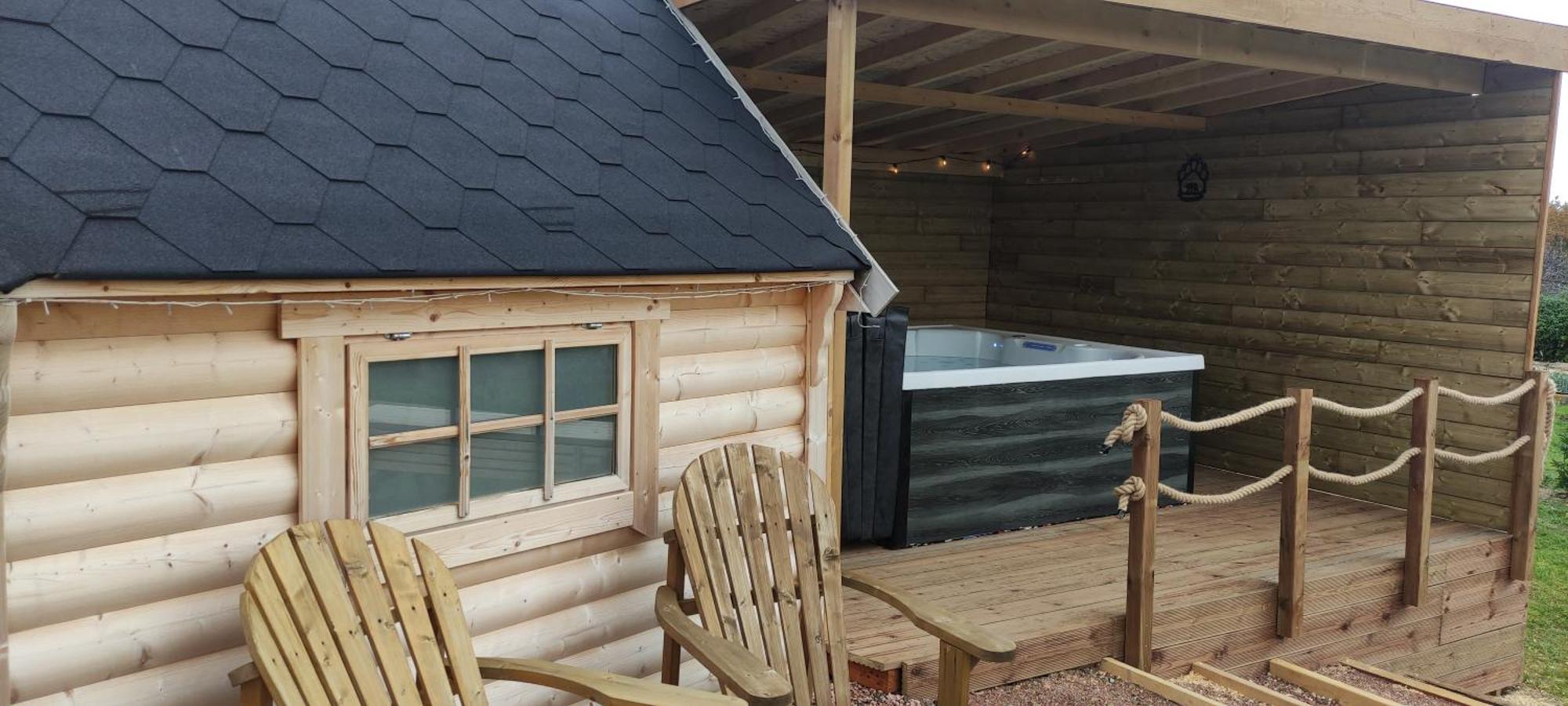 Les Cabanes Du Grand Nord Pradines  Exterior foto